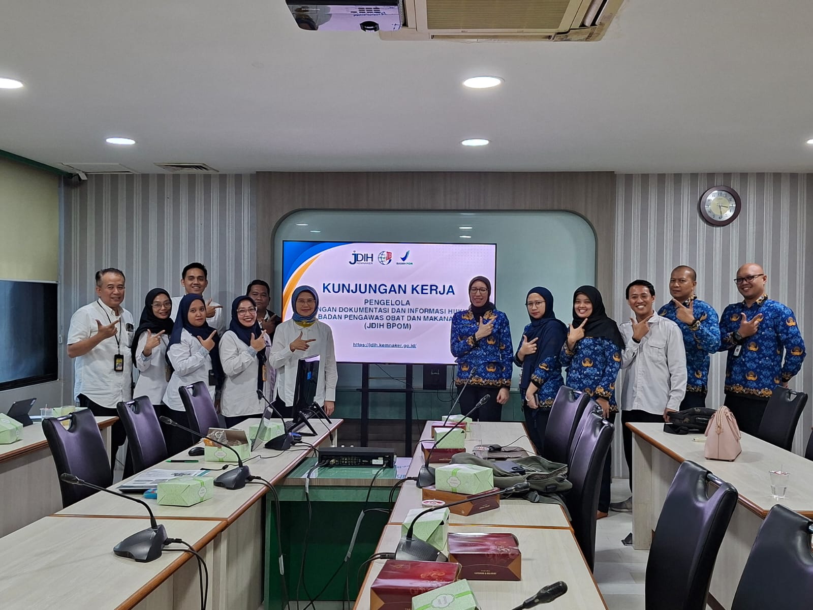 JDIH Kemnaker dan JDIH BPOM Perkuat Sinergi, Fokus Tingkatkan Layanan Dokumentasi dan Informasi Hukum